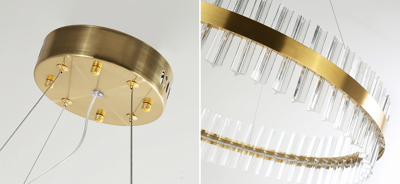 Кольцевая светодиодная люстра Ring Horizontal Кольцевая светодиодная люстра Ring Horizontal - Loft-Concept в Перми