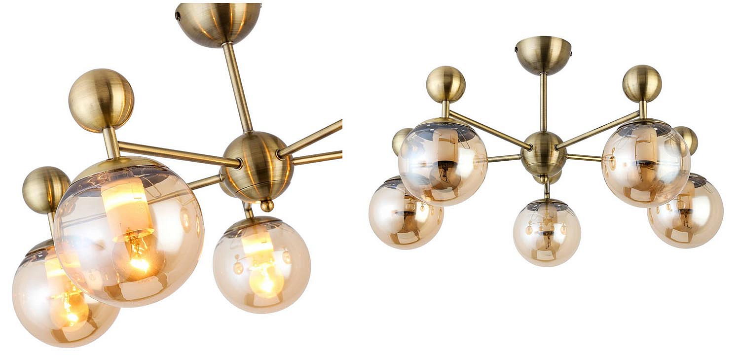 Потолочная люстра Demian Bronze Chandelier Потолочная люстра Demian Bronze Chandelier - Loft-Concept в Перми