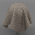 Мебельная ткань Шенилл коричневый цвет 142 см T4-56 варинант исполнения - 6 | Loft Concept в Перми