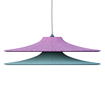 Подвесной вязаный светильник в двухцветном исполнении «Двойной Токио»  варинант исполнения - 4 | Loft Concept в Перми