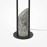 Напольный торшер светодионый черный Lumen Duo варинант исполнения - 4 | Loft Concept в Перми