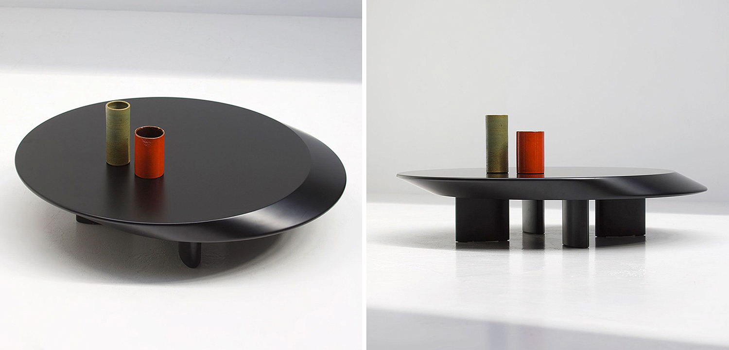 Кофейный стол Ellipse Black Matte Coffee Table Кофейный стол Ellipse Black Matte Coffee Table - Loft-Concept в Перми