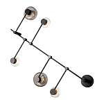 Бра с 5-ю плафонами разного диаметра и цвета Polyhedron варинант исполнения - 1 | Loft Concept в Перми