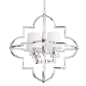 Люстра Lantern Rhombus Chromium