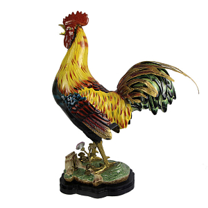 Статуэтка для интерьера фарфоровый Петух