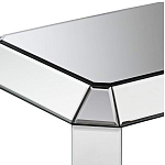 Зеркальный приставной стол Mirror Surface варинант исполнения - 1 | Loft Concept в Перми