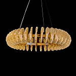 Люстра круглая с фактурными элементами в виде ракушек Inspired Sea варинант исполнения - 1 | Loft Concept в Перми