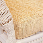 Комплект уличной мебели из ротанга Eloise белый варинант исполнения - 6 | Loft Concept в Перми