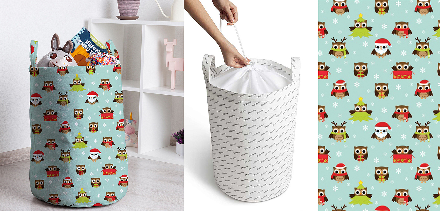 Корзина New Year Owls Basket - Loft-Concept в Перми