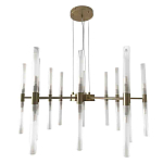 Люстра подвесная с 20-ю цилиндрическими матовыми плафонами Delta Light варинант исполнения - 2 | Loft Concept в Перми