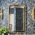 Зеркало в золотой раме Arched Mirror варинант исполнения - 2 | Loft Concept в Перми