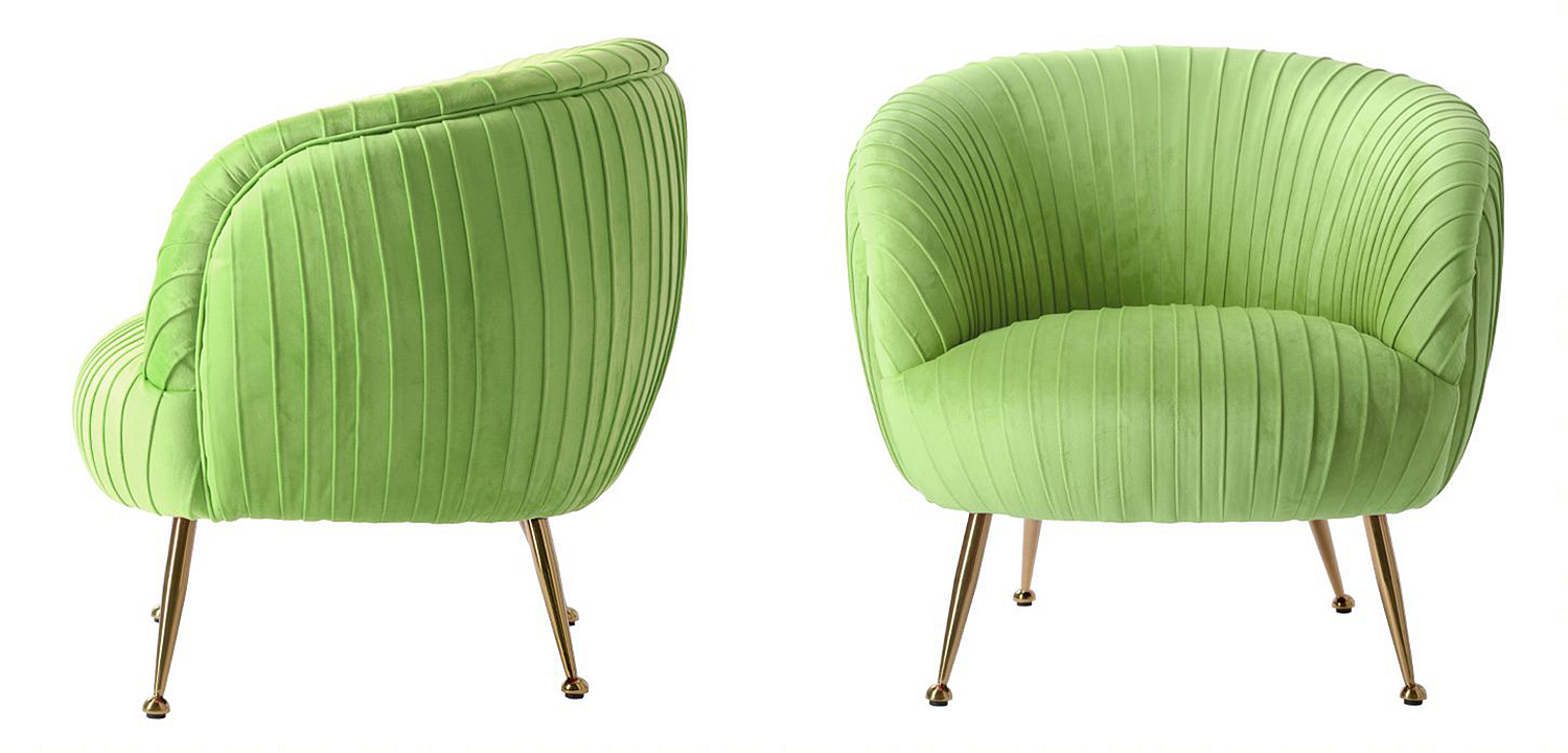 Кресло SOUFFLE CHAIR green Кресло SOUFFLE CHAIR green - Loft-Concept в Перми