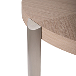 Столик журнальный с низкой круглой столешницей Wood Grain варинант исполнения - 4 | Loft Concept в Перми