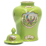 Фарфоровая ваза с крышкой Eden Garden варинант исполнения - 2 | Loft Concept в Перми