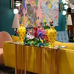 Декоративная статуэтка Yayoi Kusama Flowers that Bloom at Midnight Red варинант исполнения - 4 | Loft Concept в Перми