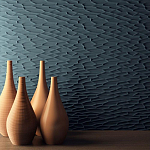 Гипсовая 3D Панель M-27 варинант исполнения - 1 | Loft Concept в Перми