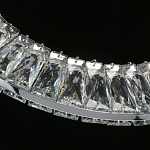 Люстра круглая с прозрачной хрустальной рамкой Maude Crystal Light варинант исполнения - 10 | Loft Concept в Перми