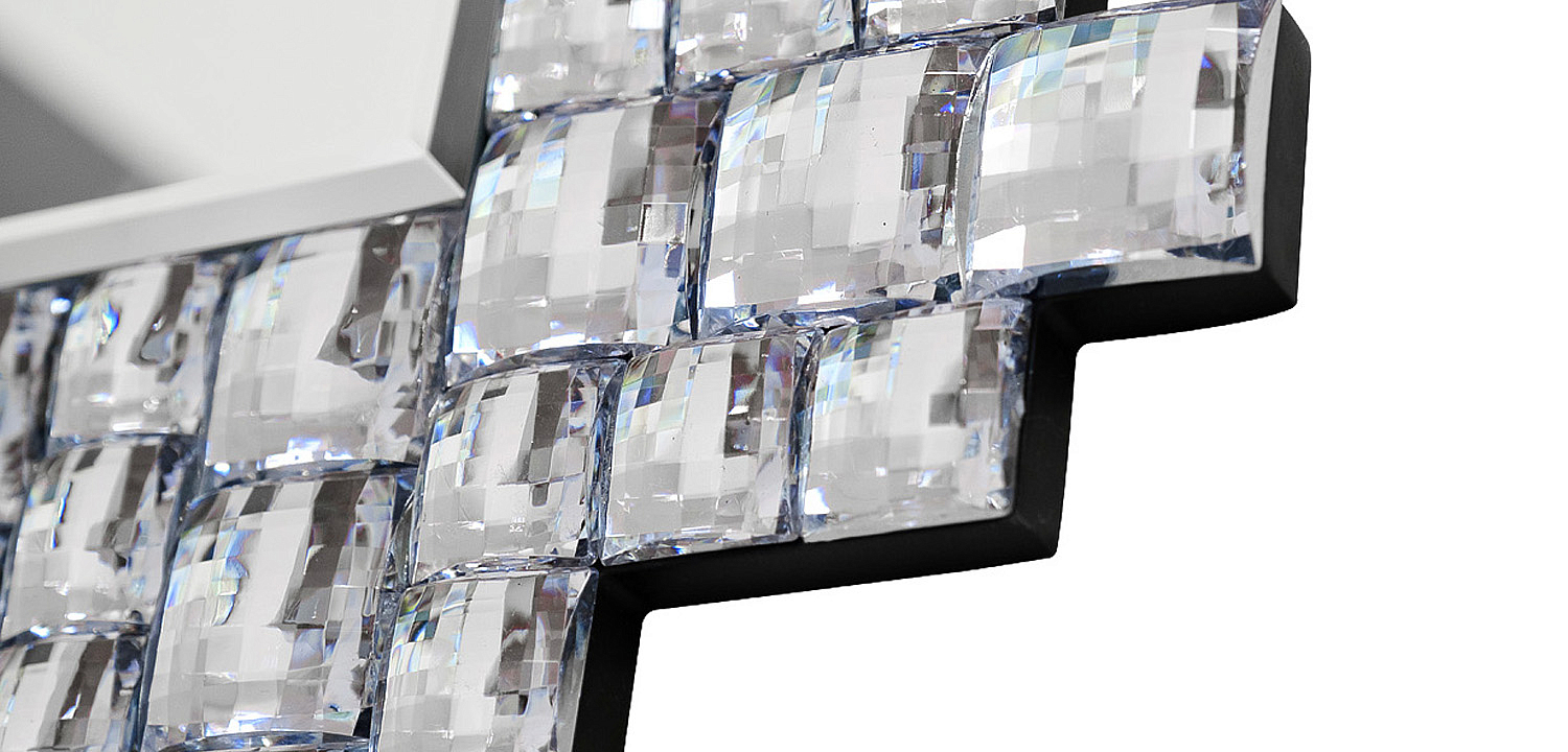 Зеркало Lasre Glitter Squares Mirror Зеркало Lasre Glitter Squares Mirror - Loft-Concept в Перми