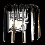 Бра цвета никель с изогнутыми хрустальными элементами Radiant Ribbons варинант исполнения - 5 | Loft Concept в Перми