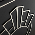 Черный комод в стиле арт-деко Luciano варинант исполнения - 6 | Loft Concept в Перми