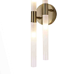 Бра с двумя цилиндрическими матовыми плафонами на круглом основании Delta Light варинант исполнения - 2 | Loft Concept в Перми