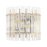 Бра с прозрачными вертикальными стеклянными трубками Gladia варинант исполнения - 1 | Loft Concept в Перми