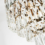 Люстра с прямоугольными хрустальными подвесками Lunet Crystal Rectangulars Chandelier 6 варинант исполнения - 2 | Loft Concept в Перми