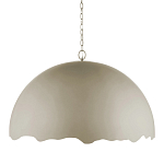 Подвесной светильник в форме купола с сочетанием золотого и оливкового цвета Eggshell варинант исполнения - 1 | Loft Concept в Перми