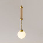 Подвесной светильник со стеклянными вставками Helios варинант исполнения - 2 | Loft Concept в Перми