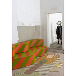 Дизайнерский модульный диван волнистой формы с цветным принтом Poltronova Superonda Sofa варинант исполнения - 30 | Loft Concept в Перми