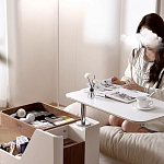 Журнальный столик передвижной с подъемной столешницей Table Trolley варинант исполнения - 3 | Loft Concept в Перми