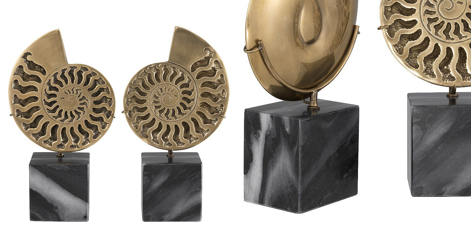 Статуэтки Eichholtz Object Ammonite Set of 2 Статуэтки Eichholtz Object Ammonite Set of 2 - Loft-Concept в Перми