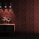 Гипсовая 3D Панель M-20 варинант исполнения - 2 | Loft Concept в Перми