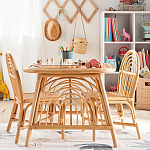 Настенная деревянная раздвижная вешалка Larson Wood Hanger варинант исполнения - 8 | Loft Concept в Перми