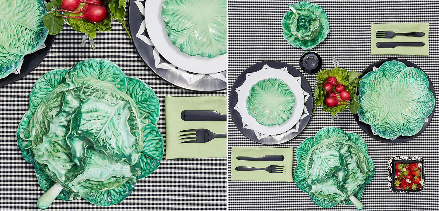 Супница SOUP BOWL CABBAGE SMALL W/PLATE D13 Супница SOUP BOWL CABBAGE SMALL W/PLATE D13 - Loft-Concept в Перми