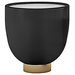 Круглый приставной стол Ruelly Black Coffee Table варинант исполнения - 1 | Loft Concept в Перми