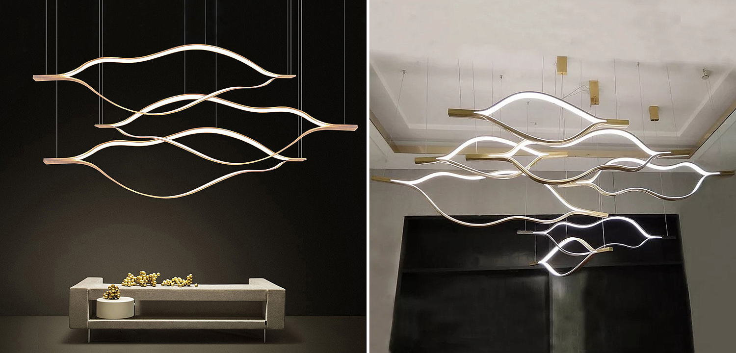 Люстра Tape Light Henge Люстра Tape Light Henge - Loft-Concept в Перми