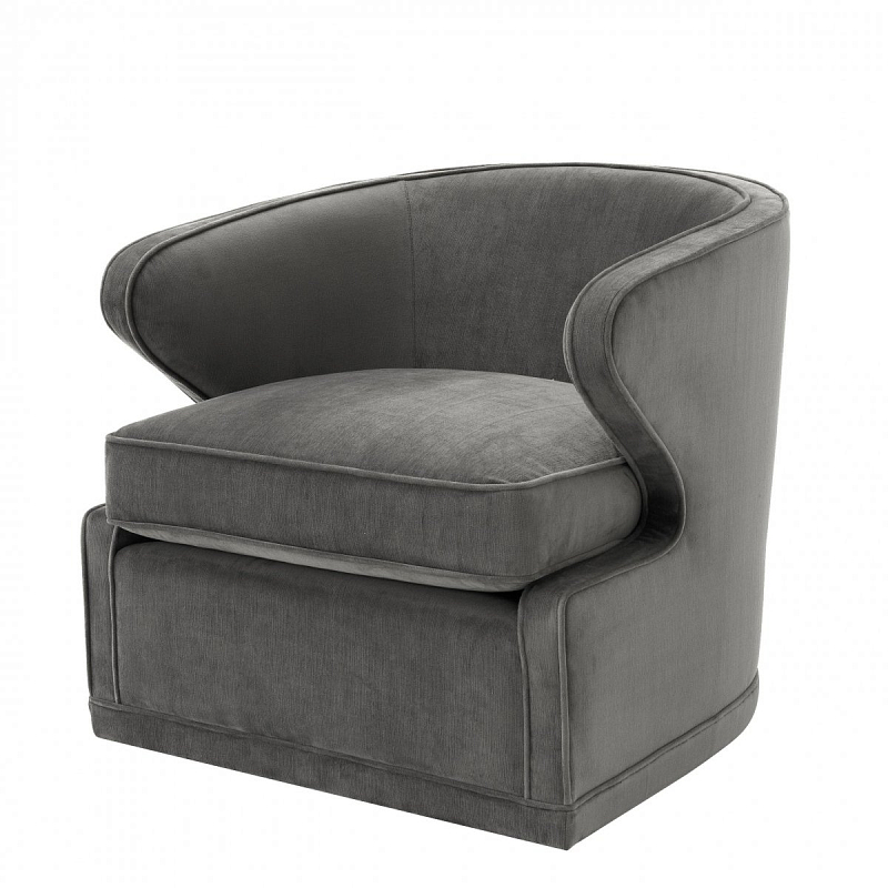 Кресло Eichholtz Chair Dorset Grey Серый Кресло Eichholtz Chair Dorset Grey Серый в Перми | Loft Concept