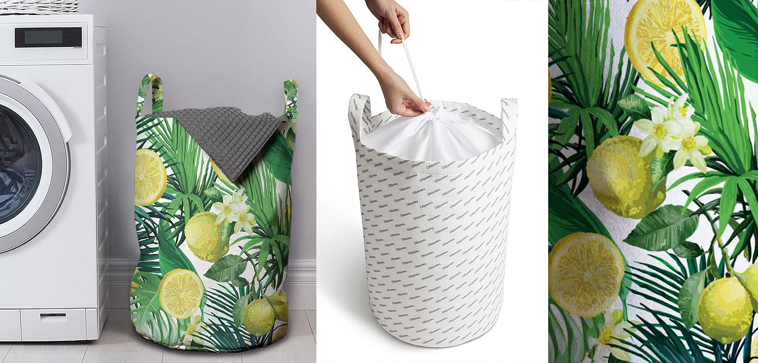 Корзина Tropical Lemons Basket Корзина Tropical Lemons Basket - Loft-Concept в Перми