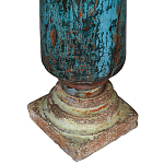 Антикварная колонна из массива тика Unique Indian Antique Column варинант исполнения - 3 | Loft Concept в Перми