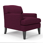 Мебельная ткань Шенилл фиолетовый цвет 138 см T4-27 варинант исполнения - 3 | Loft Concept в Перми