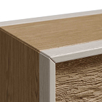 Комод 8 ящиков с подсветкой на рельефном фасаде Warm Industrial варинант исполнения - 3 | Loft Concept в Перми