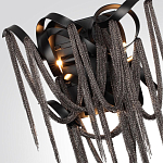 Бра с изогнутыми металлическими лентами и цепочками Atlantis Chain варинант исполнения - 2 | Loft Concept в Перми