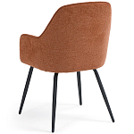 Кресло обеденное на металлических ножках Mazzi Chair варинант исполнения - 11 | Loft Concept в Перми