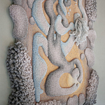 Тканый вручную монументальный настенный гобелен Soft Inception варинант исполнения - 1 | Loft Concept в Перми