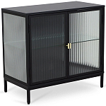 Сервант двухдверный с рифленым стеклом The Keeper варинант исполнения - 1 | Loft Concept в Перми