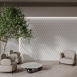 Гипсовая 3D Панель ULOO варинант исполнения - 2 | Loft Concept в Перми