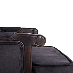 Кресло George Grand Armchair black velour варинант исполнения - 4 | Loft Concept в Перми