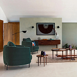 Торшер с поворотным плафоном Aracea Black Floor Lamp варинант исполнения - 10 | Loft Concept в Перми