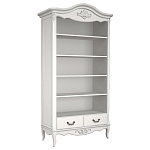 Стеллаж белый из массива бука с 5-ю полками White Provence варинант исполнения - 1 | Loft Concept в Перми